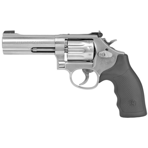 [160584] Smith & Wesson 617 .22LR 4" Stainless Steel Adjustable Sights 10 Round