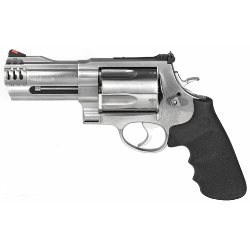 [163504] Smith & Wesson Model 500 .500 S&W 4" Stainless Steel Revolver with Adjustable Sights, 5 Round Capacity
