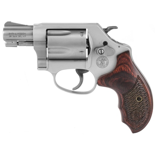 [170349] Smith & Wesson Model 637 .38 Special +P 1.88" Silver Finish 5 Round