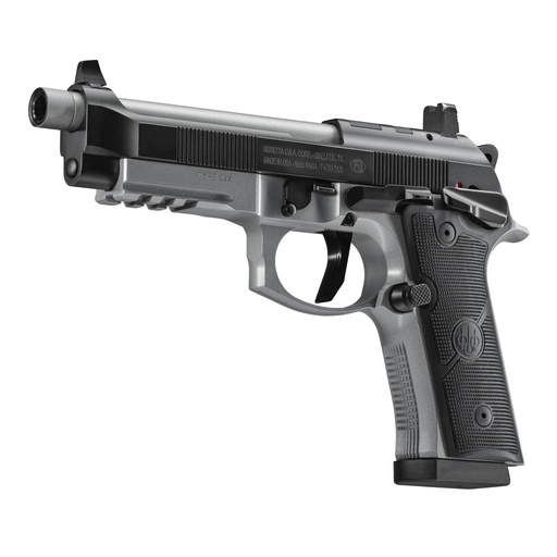 [J92XFMSA21TB] Beretta 92XI SAO SA 9mm 5.1" Threaded Barrel 18Rds 2Mags Black Slide and Controls 