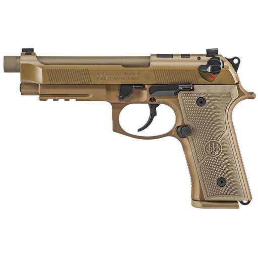 [JS92M9A4G] Beretta M9A4 G DA/SA 9mm 5.1" Barrel 10Rds 2Mags FDE