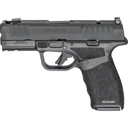 [HCP9379BOSP-COMP] Springfield Hellcat Pro Comp OSP 9mm 3.7" Barrel Hammer Forged Barrel (1) 15Rd (1) 17Rd 2Mags Black
