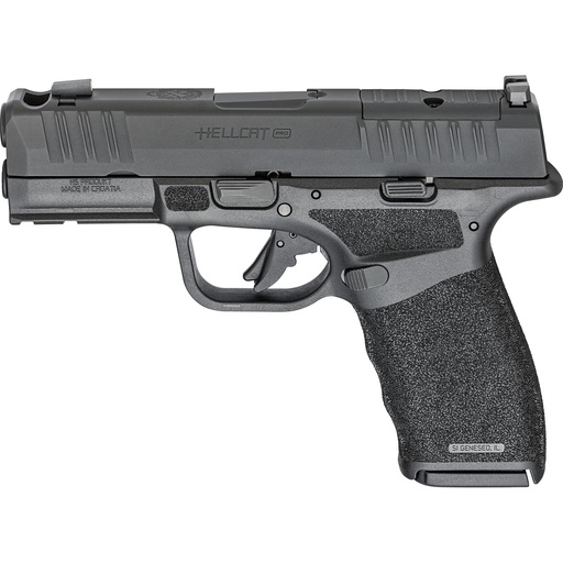 [HCP9379BOSP-15-COMP] Springfield Hellcat Pro Comp OSP 9mm 3.7" Hammer Forged Barrel 15Rds 2Mags Black