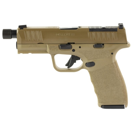 [HCP9449FTOSP] Springfield Hellcat Pro OSP 9mm 4.4" Hammer Forged Barrel (1) 17Rd (1) 15Rd 2Mags FDE