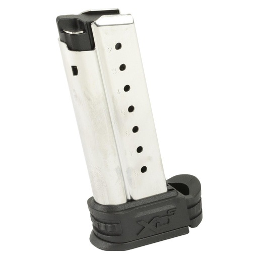 [XDS0908] Springfield Magazine 9mm 8Rds Fits XDS Silver