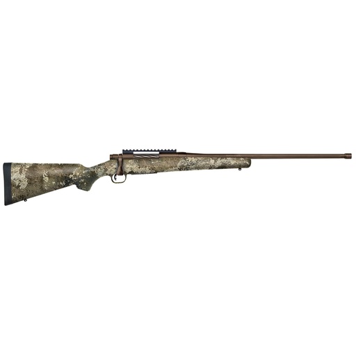 [28171] Mossberg Patriot Predator 7mm PRC 24" Fluted and Threaded Barrel 3Rds Brown