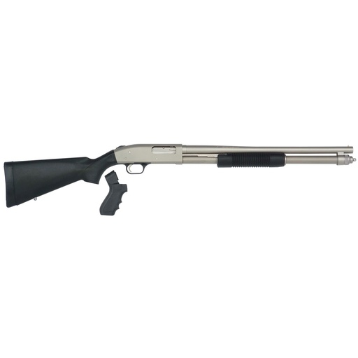 [50299] Mossberg 590 Mariner 12 Gauge 3" Chamber 20" Cylinder Barrel 8Rds Silver