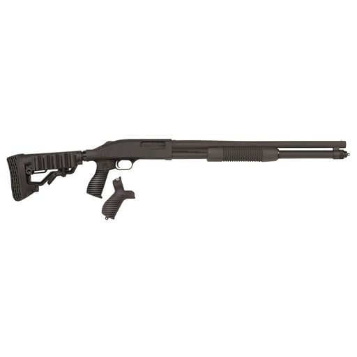 [50695] Mossberg 590 Tactical 12 Gauge 3" Chamber 20" Cylinder Barrel 8Rds Blue
