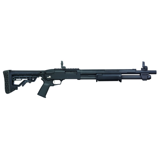 [50762] Mossberg 590R 12 Gauge 3" Chamber 18.5" Barrel 6Rds Black