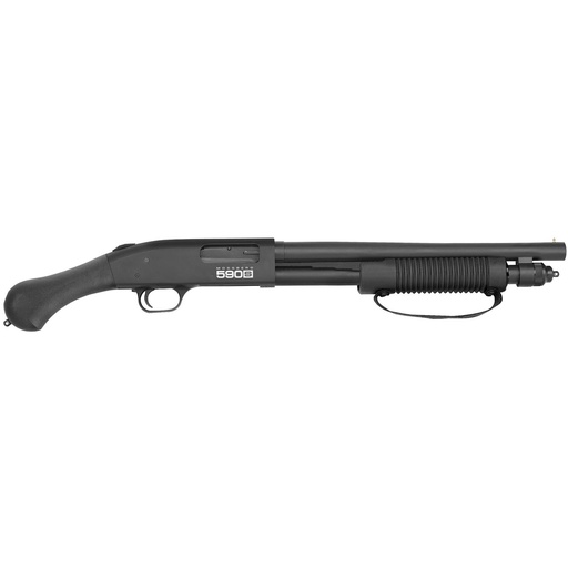[51601] Mossberg 590S Shockwave 12 Gauge 3" Chamber 14.375" Barrel 8Rds Blue