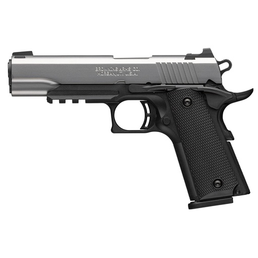 [051120492] Browning 1911-380 Stainless 380ACP 4.25" Barrel 8Rds Black
