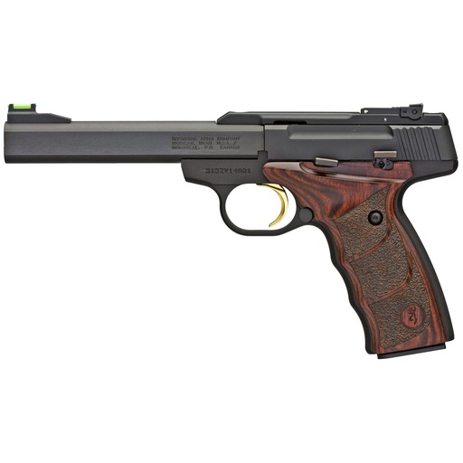 [051429490] Browning Buck Mark Plus Rosewood UDX 22LR 9.5" Barrel 10Rds Black
