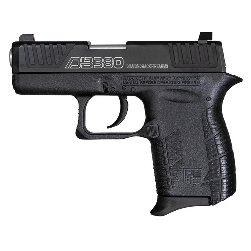 [DB0100E002] Diamondback Firearms DB380 Gen IV 380ACP 2.8" Barrel 6Rds Black