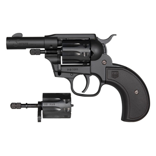 [DB0600A001] Diamondback Firearms Birdshead Sidekick DA/SA 22 LR/22 WMR 3" Barrel 9Rds Black