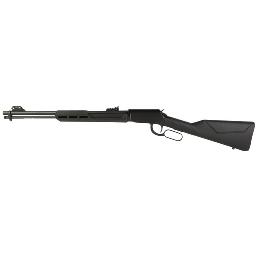 [RL22W201SY] Rossi Rio Bravo .22 WMR 20" Lever Action Matte Blued Adjustable Sights Synthetic Stock 12 Round