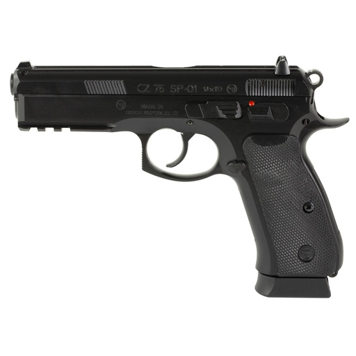 [89352] CZ 75 SP-01 DA/SA 9mm 4.6" Barrel 19Rds 2Mags Black