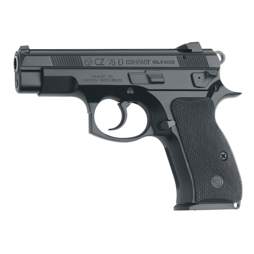 [91194] CZ 75 D PCR Compact DA/SA 9mm 3.75" Cold Hammer Forged Barrel 15Rds 2Mags