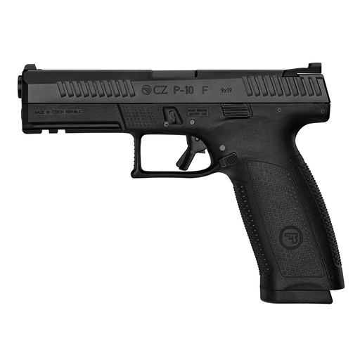 [91550] CZ P-10 F 9mm 4.5" Barrel 19Rds 2Mags Black