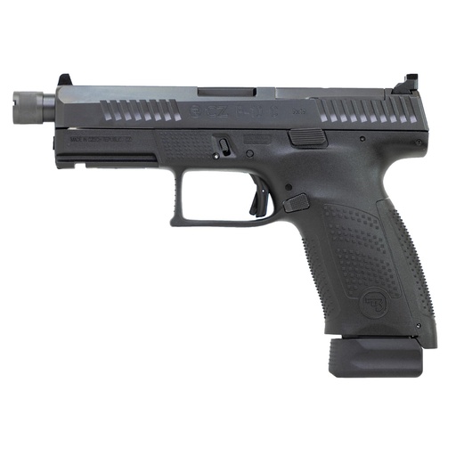 [91513] CZ P-10 C Suppressor and Optic Ready 9mm 4.61" Threaded Barrel 17Rds 2Mags Black