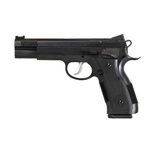 [91732] CZ AO1-SD Optics Ready DA/SA 9mm 4.9" Match Grade Bull Barrel 19Rds 2Mags Black