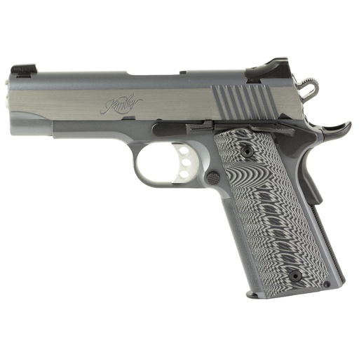 [3000240] Kimber America Eclipse Pro 1911 45ACP 4" Barrel 7Rds Gray and Silver
