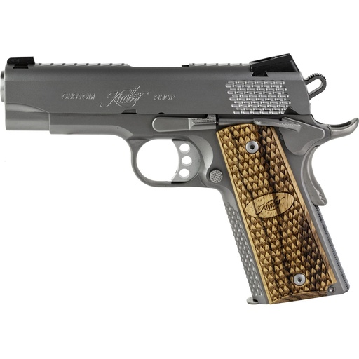 [3200195] Kimber America Stainless Pro Raptor II 1911 45ACP 4" Barrel 8Rds Silver
