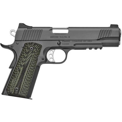 [3200336] Kimber America Custom TLE/RL II w/ Bottom Rail 1911 45 ACP 5" Barrel 7Rds Black