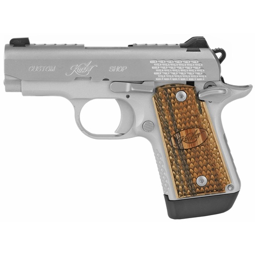[3300109] Kimber America Micro 9 Raptor SA 9mm 3.15" Barrel 7Rds Silver
