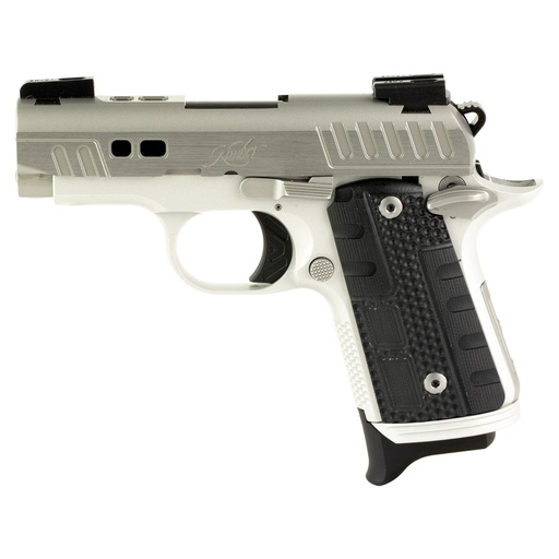 [3300237] Kimber America Micro 9 Rapide Frost 1911 9mm 3.15" Barrel 7Rds Silver
