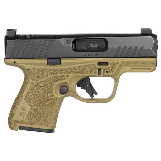 [3800021] Kimber America R7 Mako 9mm 3.37" Barrel 10Rds 5Mags FDE and Black
