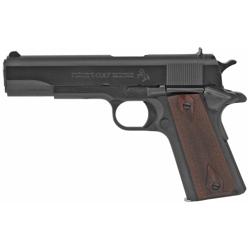 [O1911C-38] Colt's Manufacturing Government Model 1911 Classic 38 Super 5" Barrel 9Rds Blue