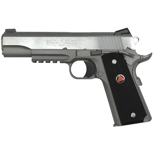 [O2020RG] Colt's Manufacturing Delta Elite Rail 1911 10mm 5" Barrel 8Rds Silver