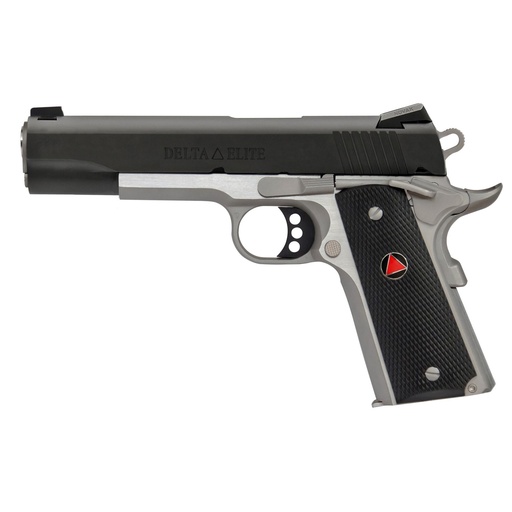 [O2020XE-TT] Colt's Manufacturing Delta Elite 1911 10mm 5" Barrel 8Rds Silver and Black