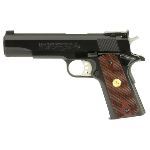 [O5870A1] Colt's Manufacturing Gold Cup National Match 1911 45ACP 5" Barrel 7Rds Blue