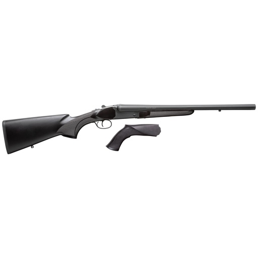 [930.385] Charles Daly 500 Side-By-Side Tactical 12 Gauge 3" Chamber 20" Barrels 2Rds Black