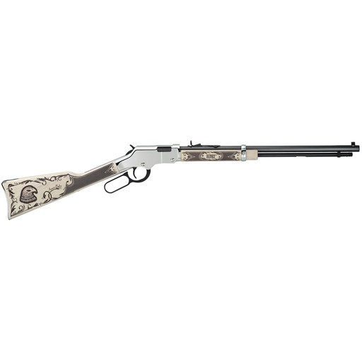 [H004AE] Henry Repeating Arms American Eagle 22LR 20" Octagon Barrel 16Rds Silver