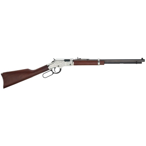 [H004SEV] Henry Repeating Arms Silver Eagle 17HMR 20" Barrel 16Rds Silver