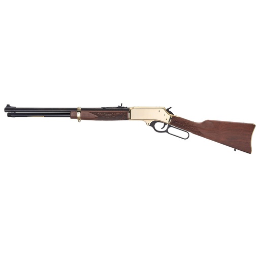 [H024-360BH] Henry Repeating Arms Side Gate Lever Action Rifle 360 Buckhammer 20" Round Barrel 5Rds Brass