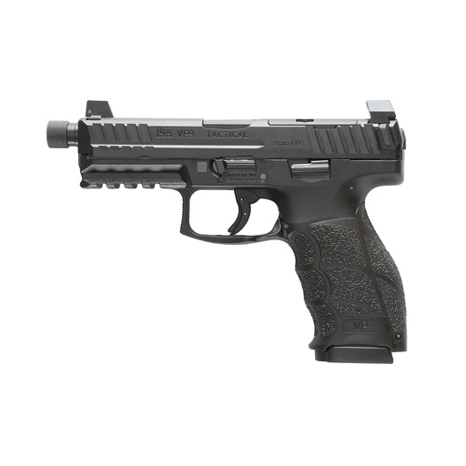 [81000239] Heckler & Koch VP9 Tactical 9mm 4.7" Threaded Barrel 10Rds Black