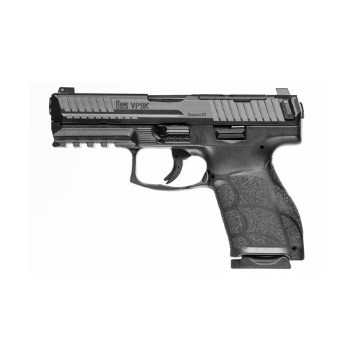 [81001057] Heckler & Koch VP9A1 K 9mm 4.09" Barrel 15Rds 2Mags Black