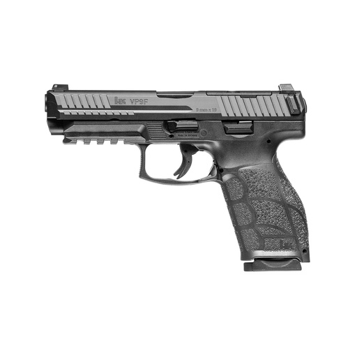 [81001064] Heckler & Koch VP9A1 F 9mm 4.5" Barrel (1) 17Rd (1) 20Rd 2Mags Black
