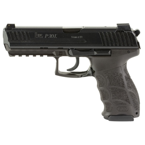 [81001092] Heckler & Koch P30L V3 DA/SA 9mm 4.45" Barrel (1) 20Rd (1) 17Rd 2Mags Black