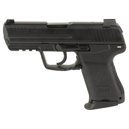 [81001112] Heckler & Koch HK45C V7 LEM-DAO 45ACP 3.94" Barrel 8Rds 2Mags Black