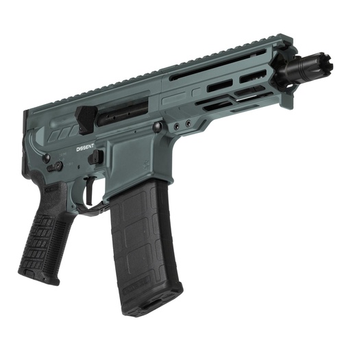 [30A0E33-CG] CMMG Dissent MK4 300 Blackout 6.5" Barrel M-LOK 30Rds 2Mags Charcoal Green