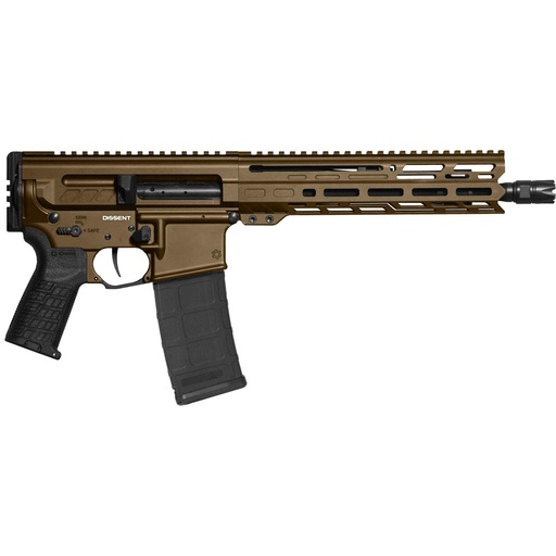 [30AC278-MB] CMMG DISSENT MK 4 300 Blackout 10.5" Threaded Barrel 30Rds 2Mags Midnight Bronze