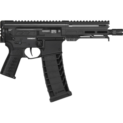 [94A6867-AB] CMMG DISSENT MK 4 9mm 6.5" Threaded Barrel 30Rds 2Mags Black
