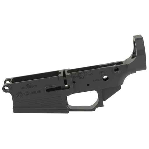 [38CA2AC-AB] CMMG MK3 Stripped Lower Receiver 308Win Armor Black