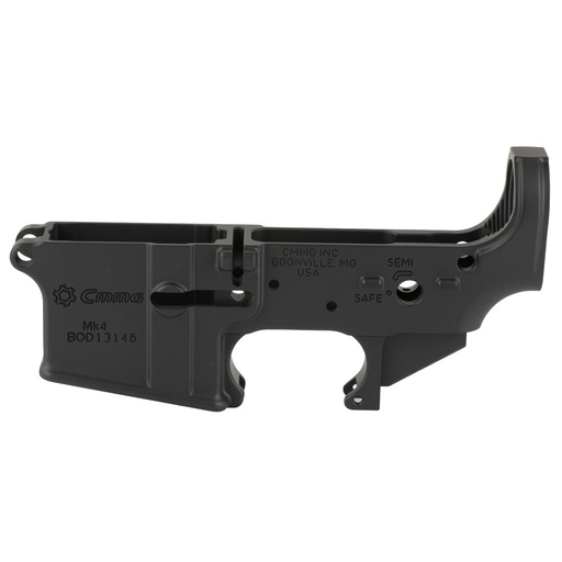 [55CA102-AB] CMMG MK4 Stripped Lower Receiver 223REM/556NATO Black