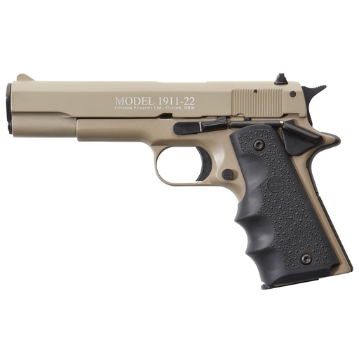 [401.120] Chiappa Firearms 1911 22LR 5" Barrel 10Rds 2Mags Tan