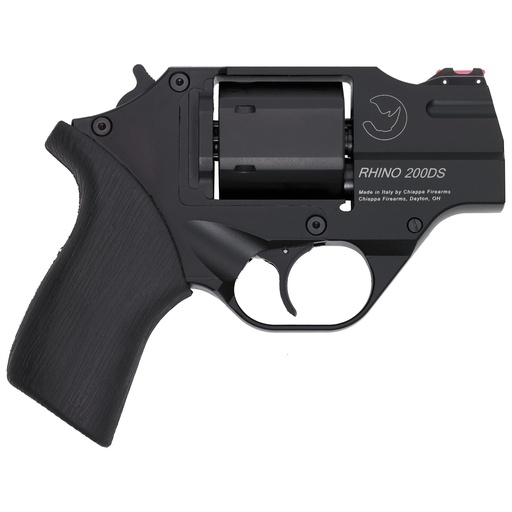 [CF340.216] Chiappa Firearms Rhino 200DS DA/SA 357 Magnum/38 Special 2" Barrel 6Rds 3 Moon Clips Black